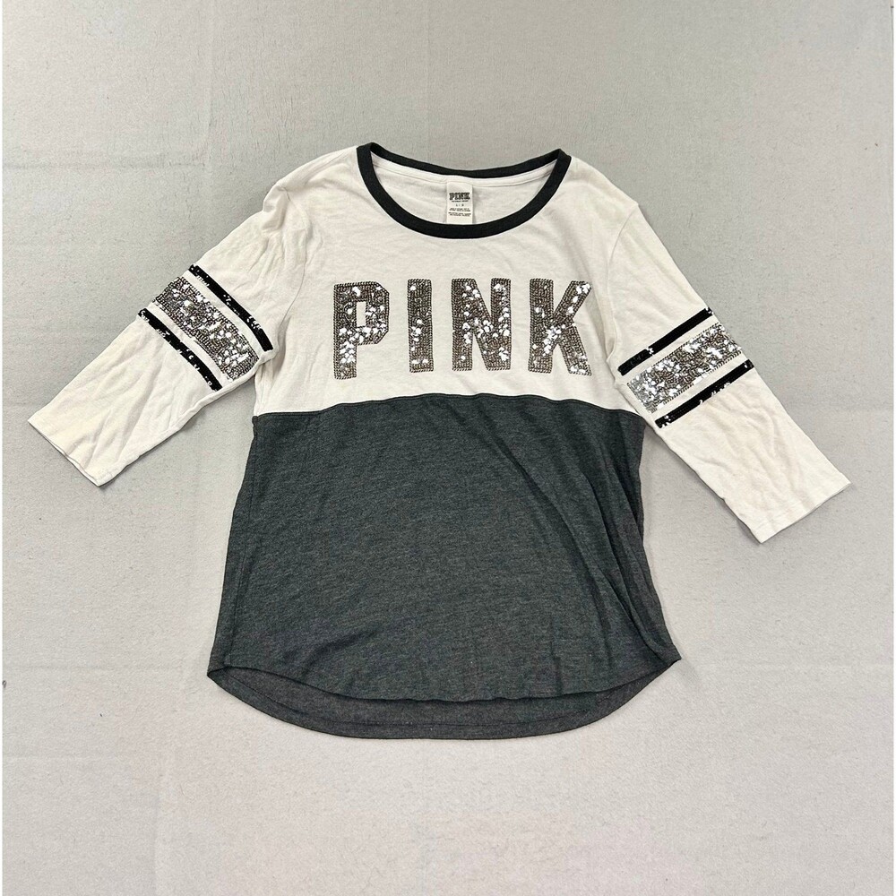 Victoria’s Secret PINK Bling Long Sleeve Shirt